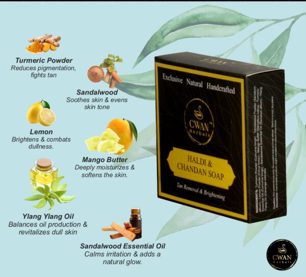 HALDI & CHANDAN SOAP - Image 2