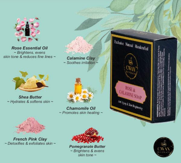ROSE & CALAMINE SOAP - Image 2